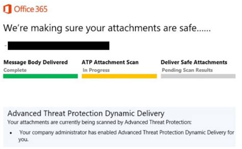 420 4.7.3 resubmitting quarantine message.|Advanced Threat Protection (ATP) Exchange Online Error.